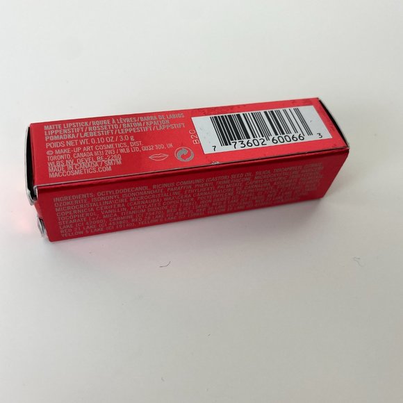 MAC Lipstick Matte in Chili - Picture 5 of 5